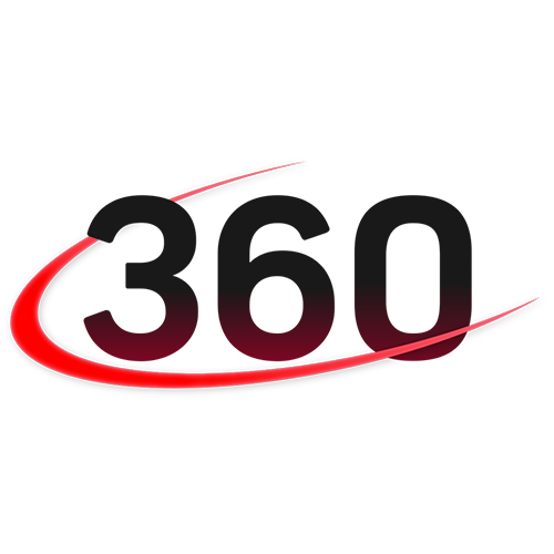 �Логотип телеканала "360 HD"