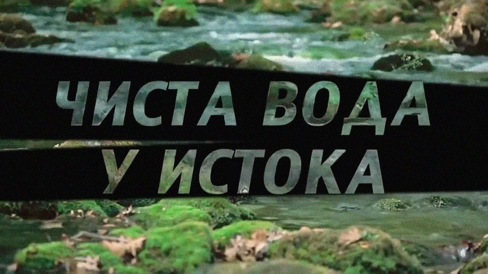 Чиста вода у истока