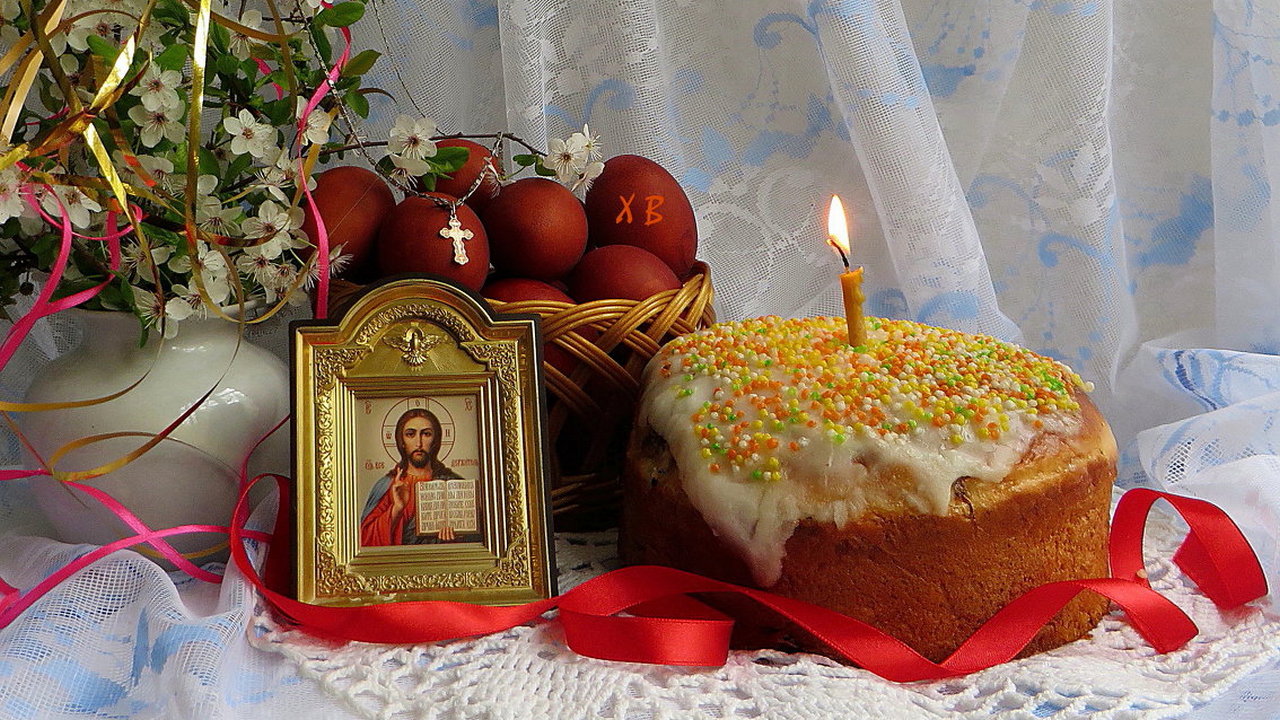 Пасха Христова.Трансляция праздничного богослужения из Собора Казанской иконы Божией Матери