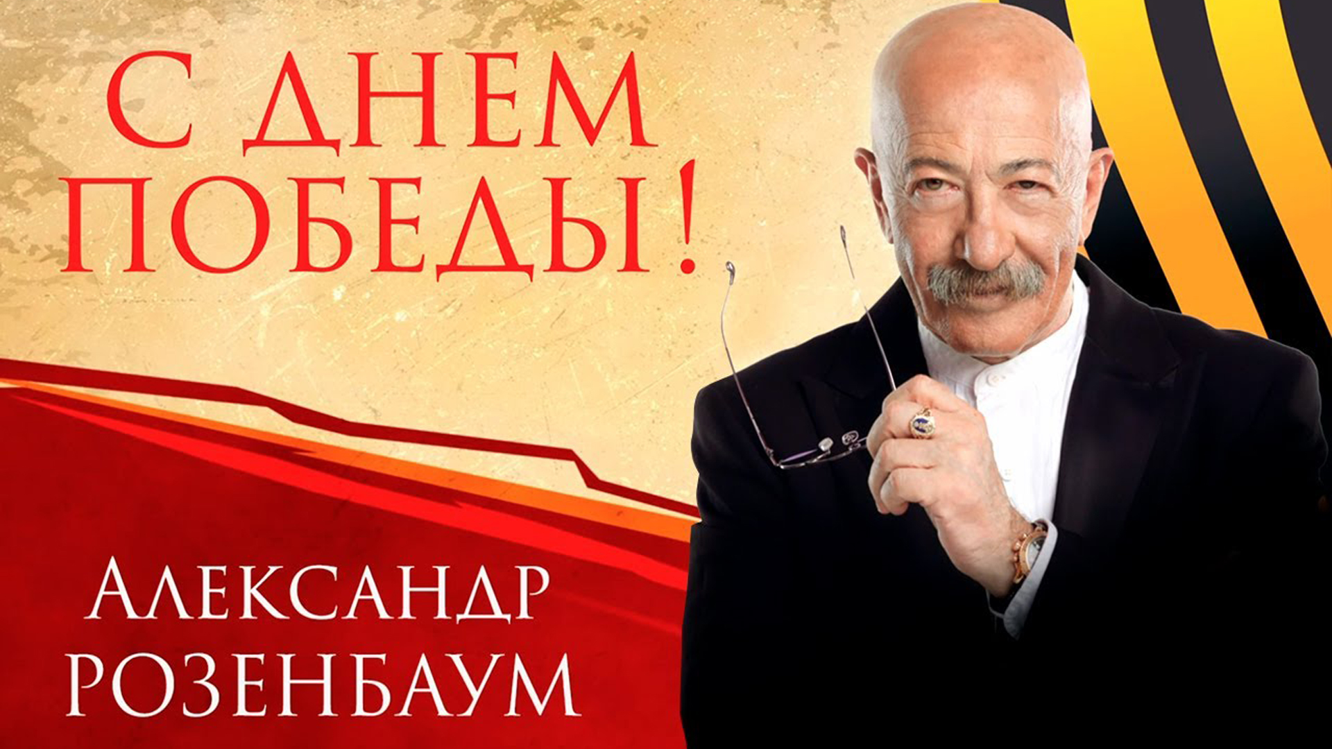 Александр Розенбаум «С Днем Победы», сольный концерт в БКЗ «Октябрьский»,