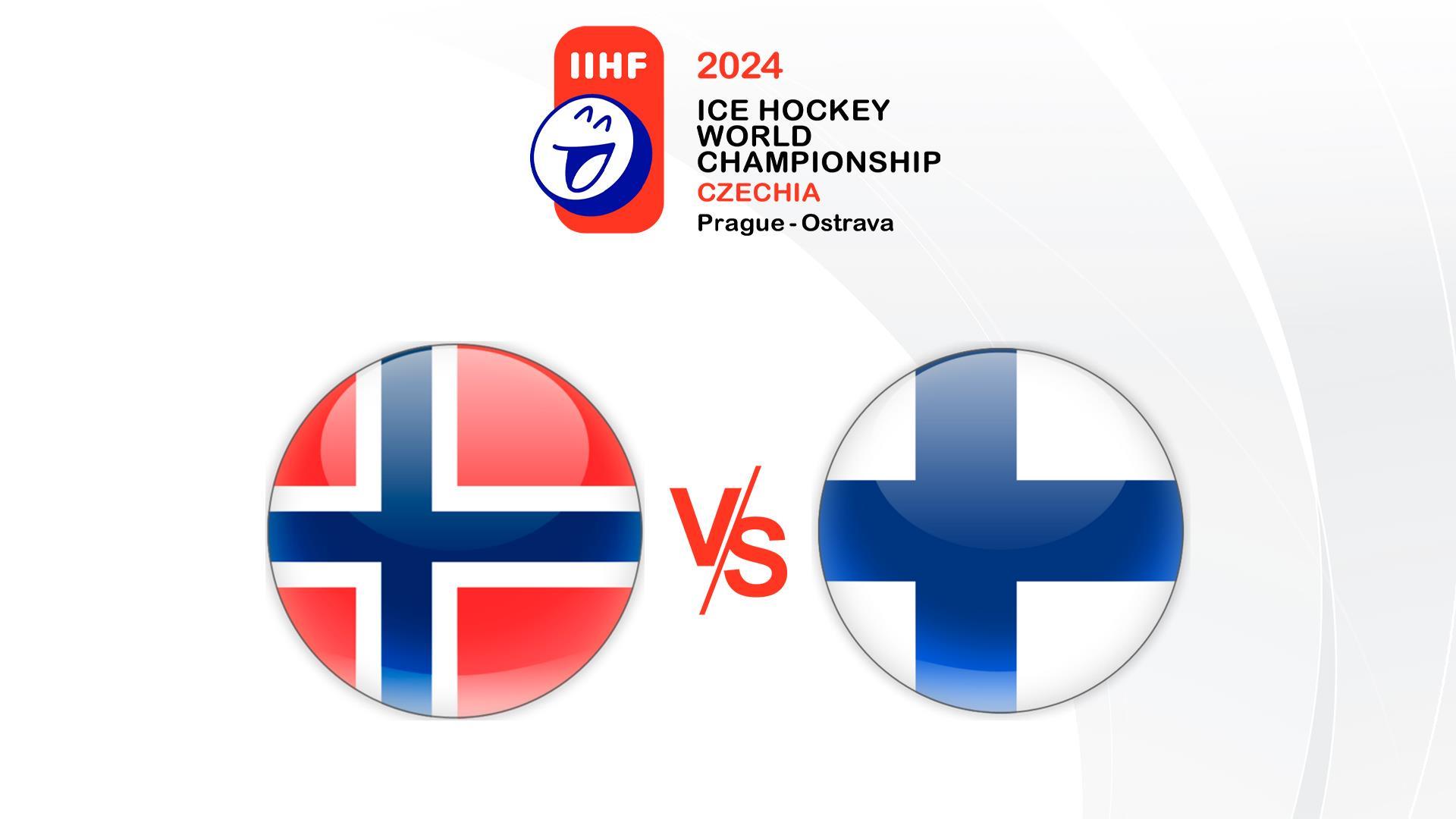 Хоккей. Чемпионат мира. Норвегия - Финляндия. Трансляция из Чехии