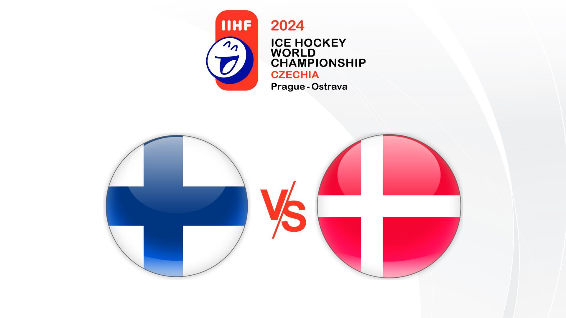 Хоккей. Чемпионат мира. Финляндия - Дания. Трансляция из Чехии