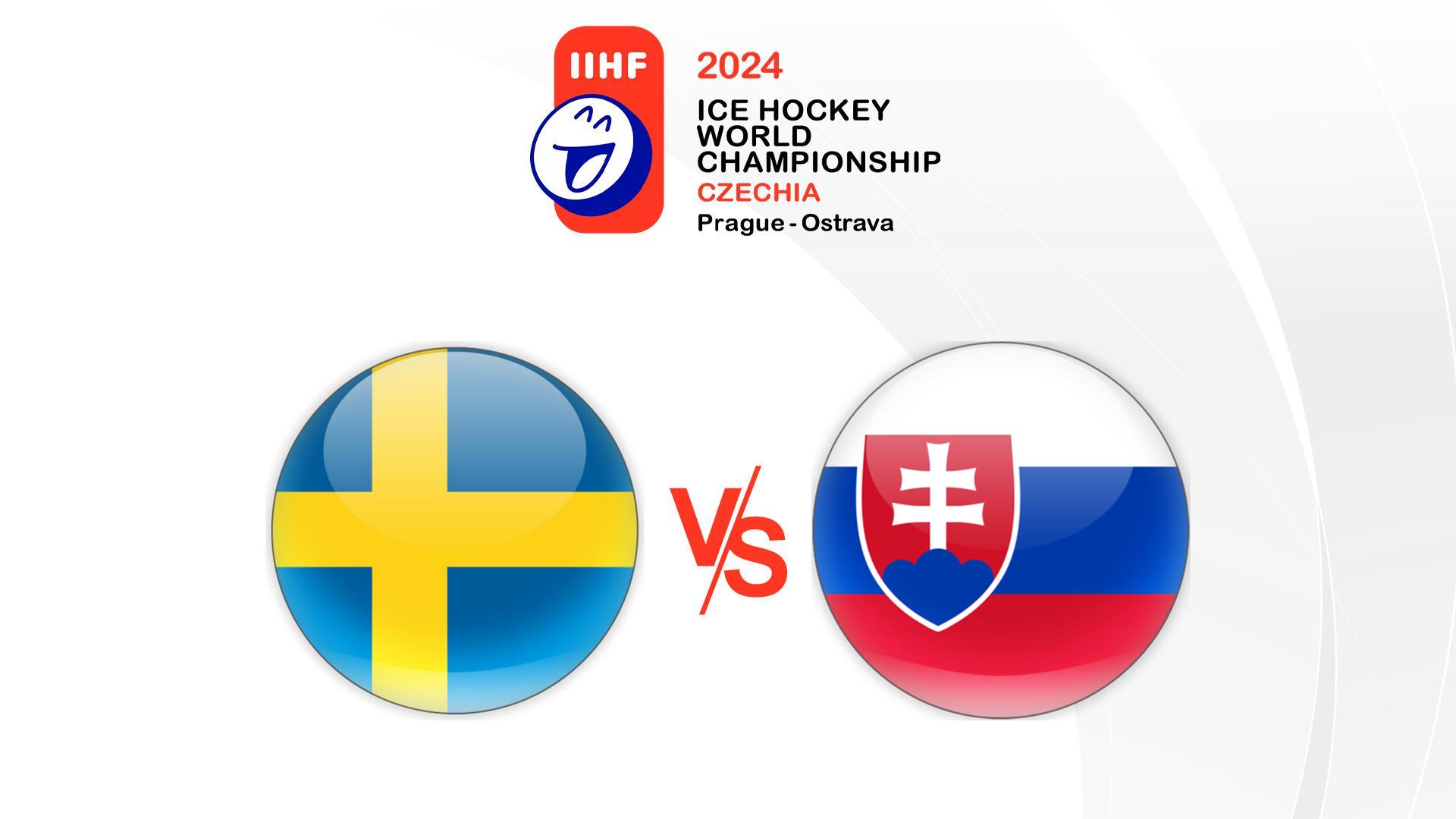 Хоккей. Чемпионат мира. Швеция - Словакия. Трансляция из Чехии