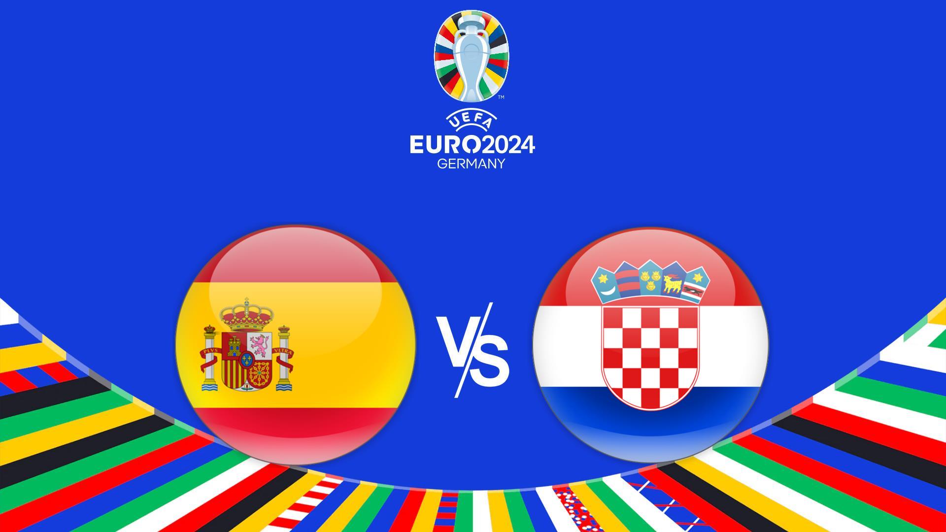 Футбол. Чемпионат Европы-2024. Испания - Хорватия. Трансляция из Германии