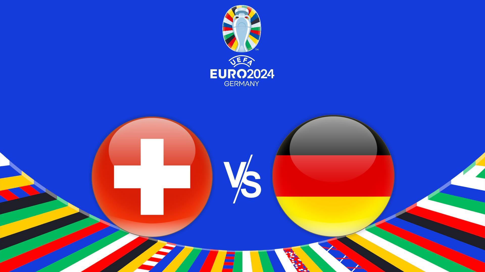 Футбол. Чемпионат Европы-2024. Швейцария - Германия. Трансляция из Германии