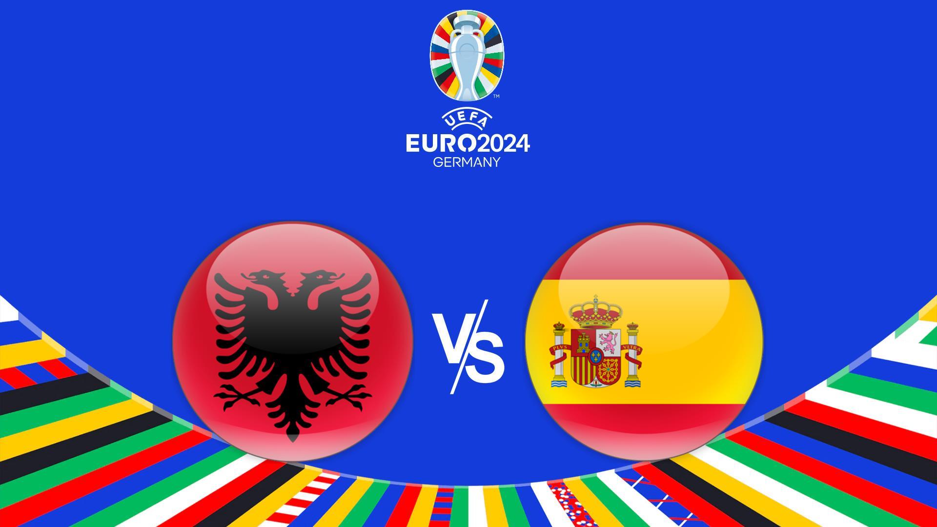 Футбол. Чемпионат Европы-2024. Албания - Испания. Трансляция из Германии