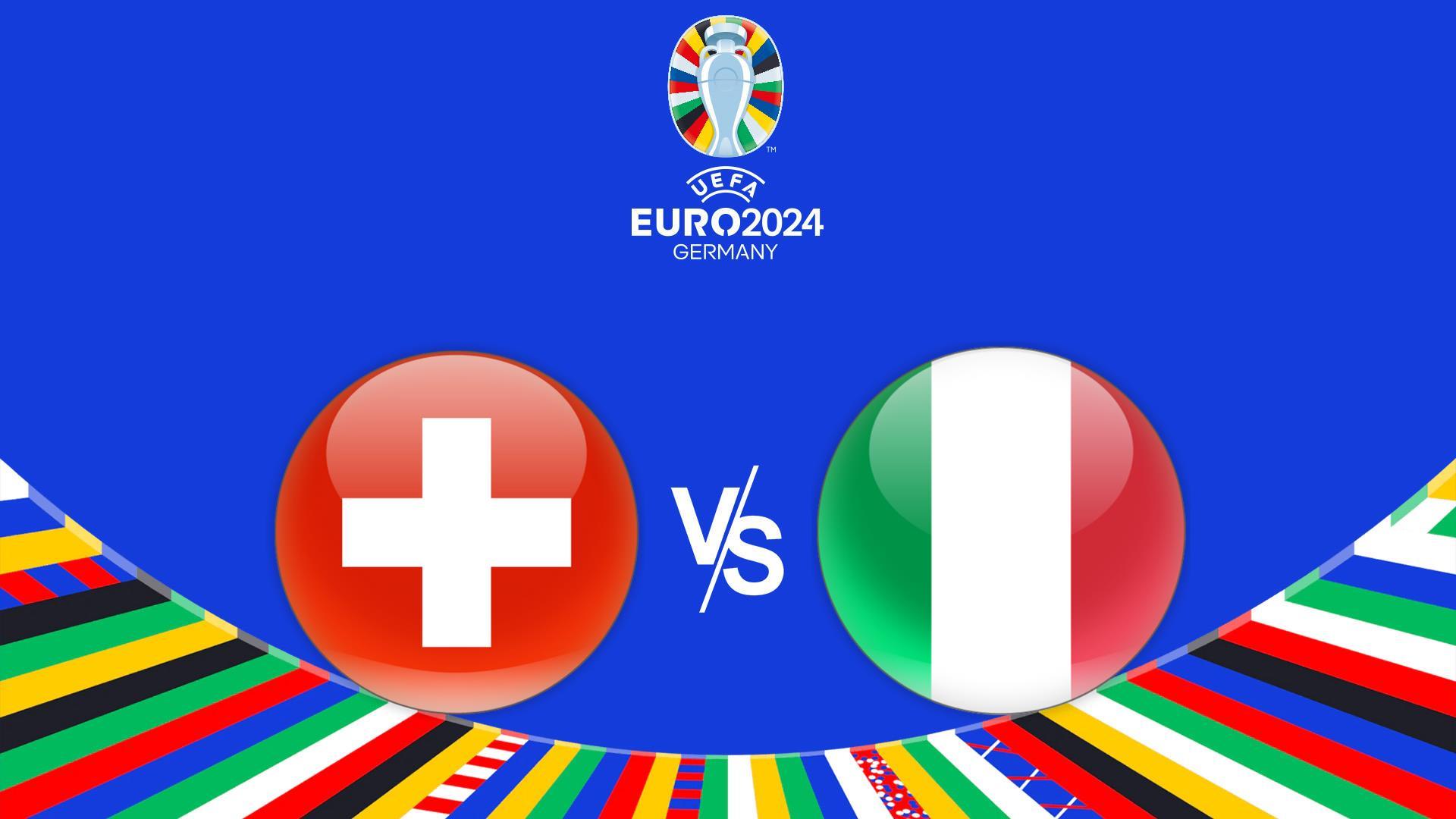 Футбол. Чемпионат Европы-2024. 1/8 финала. Швейцария - Италия. Трансляция из Германии