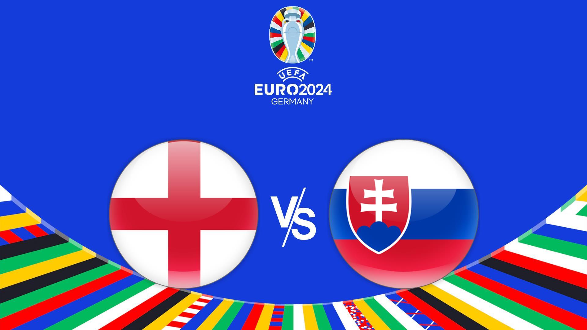 Футбол. Чемпионат Европы-2024. 1/8 финала. Англия - Словакия. Трансляция из Германии