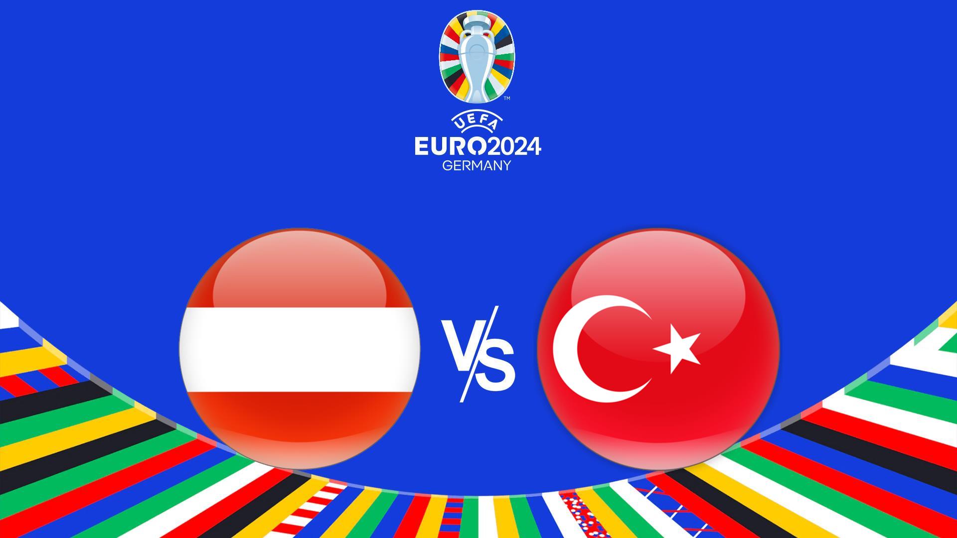 Футбол. Чемпионат Европы-2024. 1/8 финала. Австрия - Турция. Трансляция из Германии