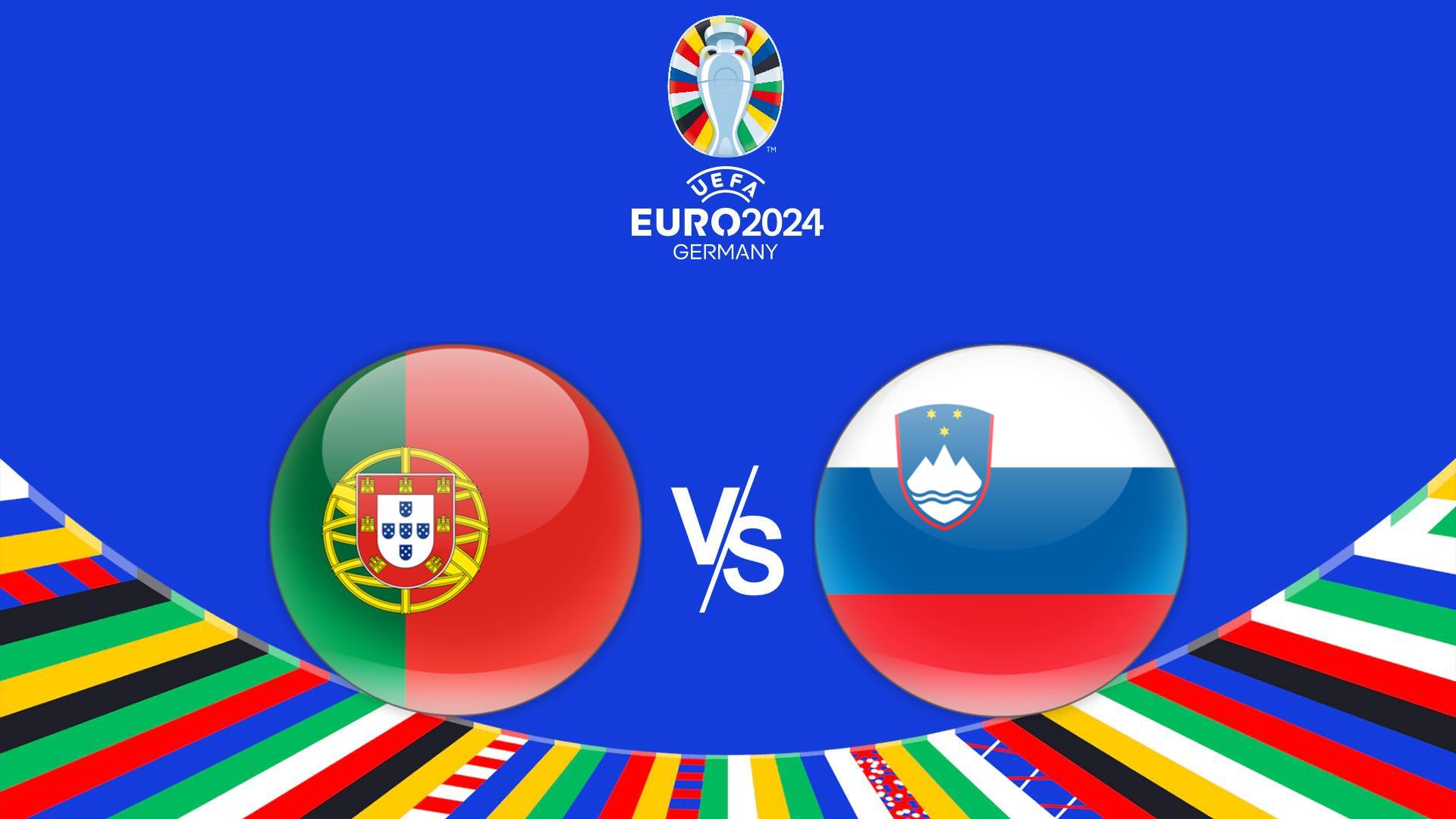 Футбол. Чемпионат Европы-2024. 1/8 финала. Португалия - Словения. Трансляция из Германии