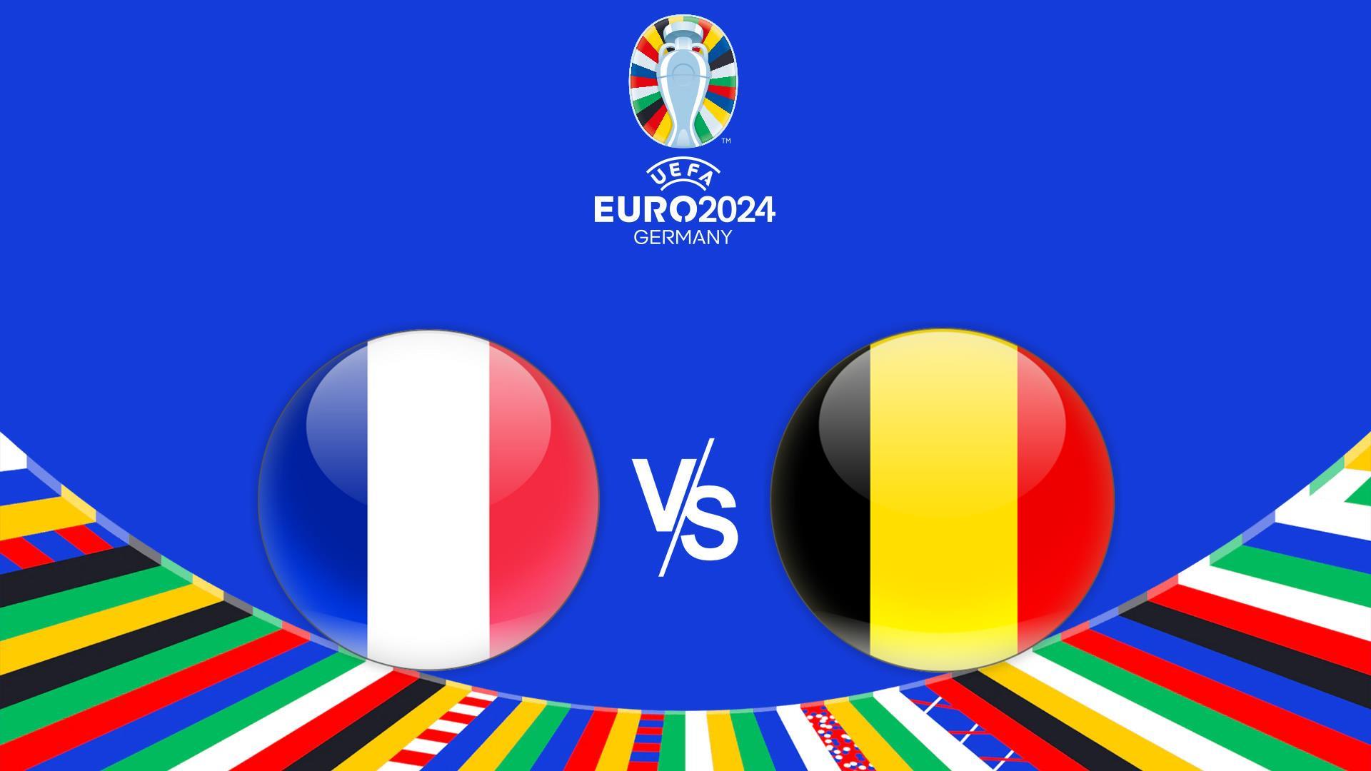 Футбол. Чемпионат Европы-2024. 1/8 финала. Франция - Бельгия. Трансляция из Германии