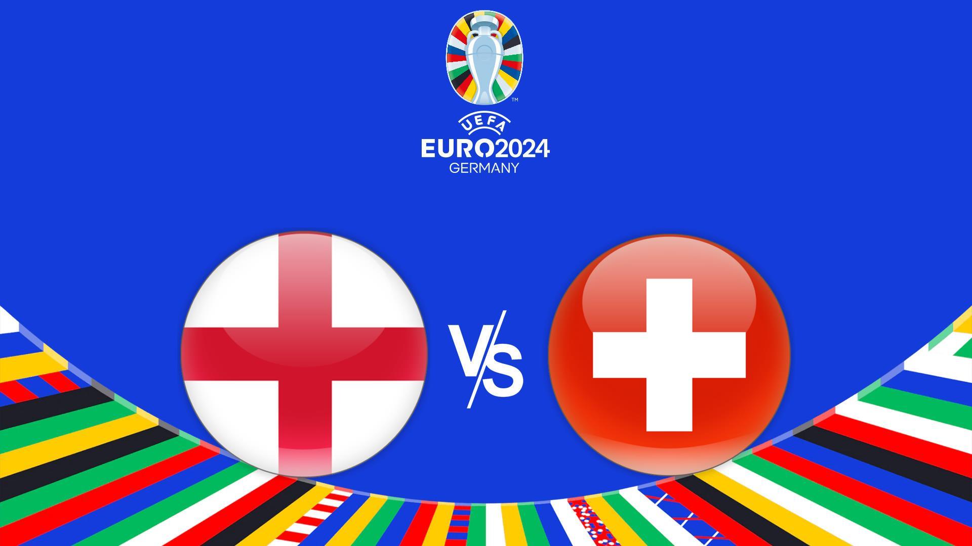 Футбол. Чемпионат Европы-2024. 1/4 финала. Англия - Швейцария. Трансляция из Германии