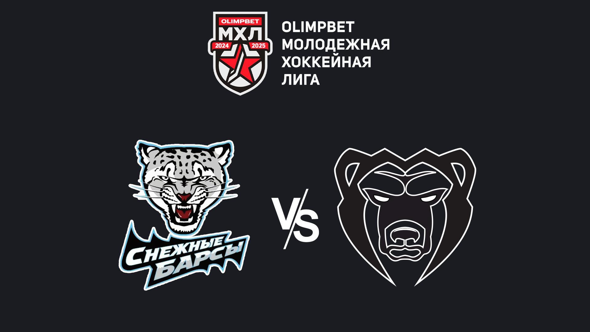 OLIMPBET Чемпионат МХЛ. «Снежные Барсы» - МХК «Молот»