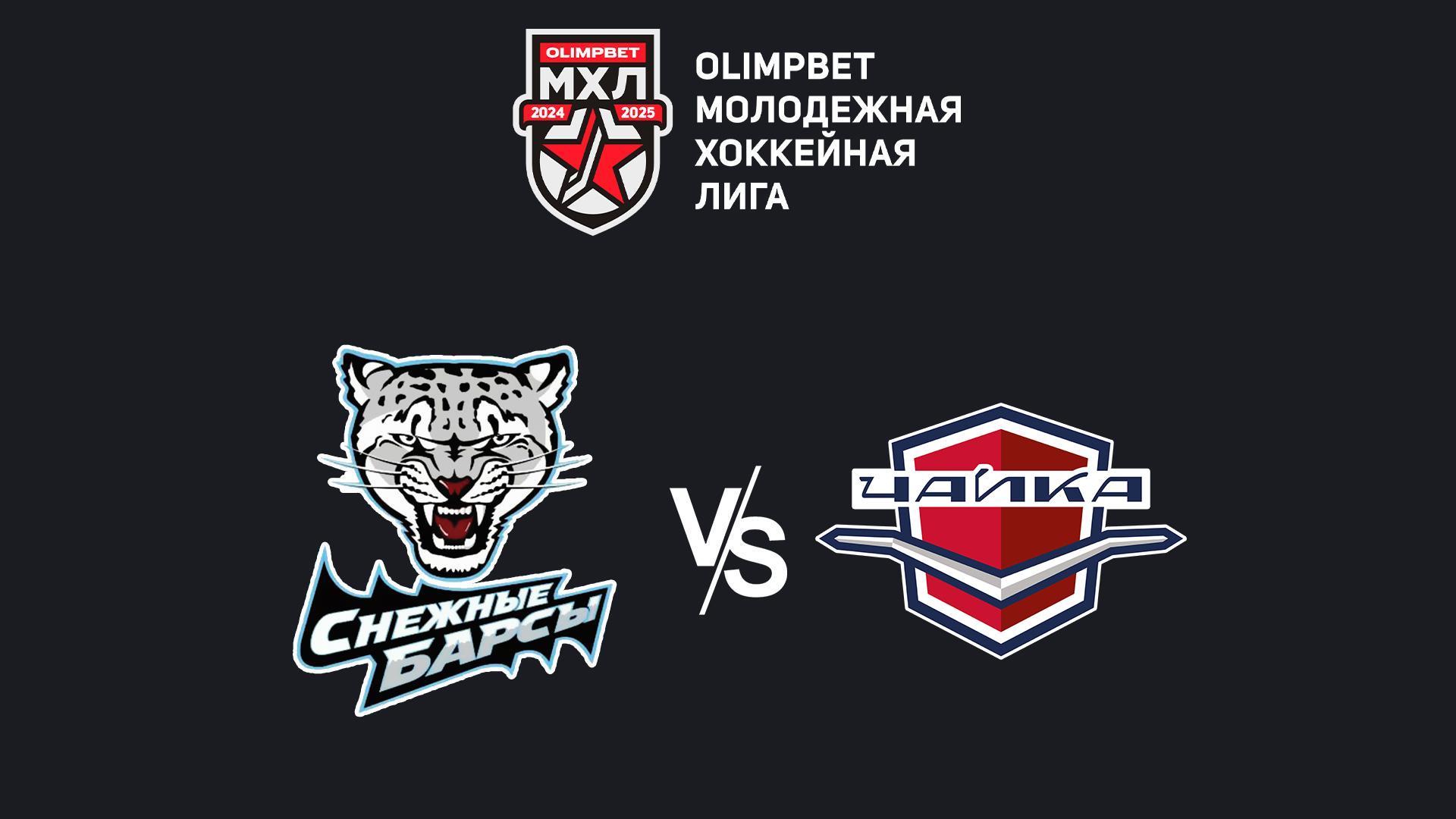 OLIMPBET Чемпионат МХЛ. «Снежные Барсы» - «Чайка»