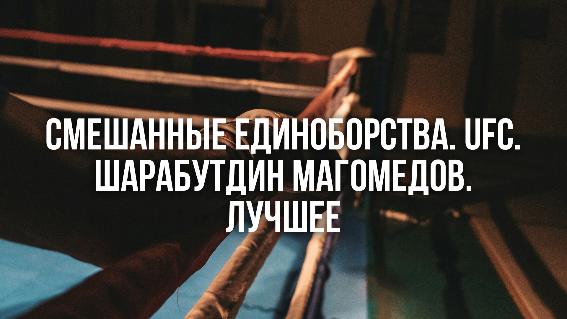 Смешанные единоборства. UFC. Шарабутдин Магомедов. Лучшее