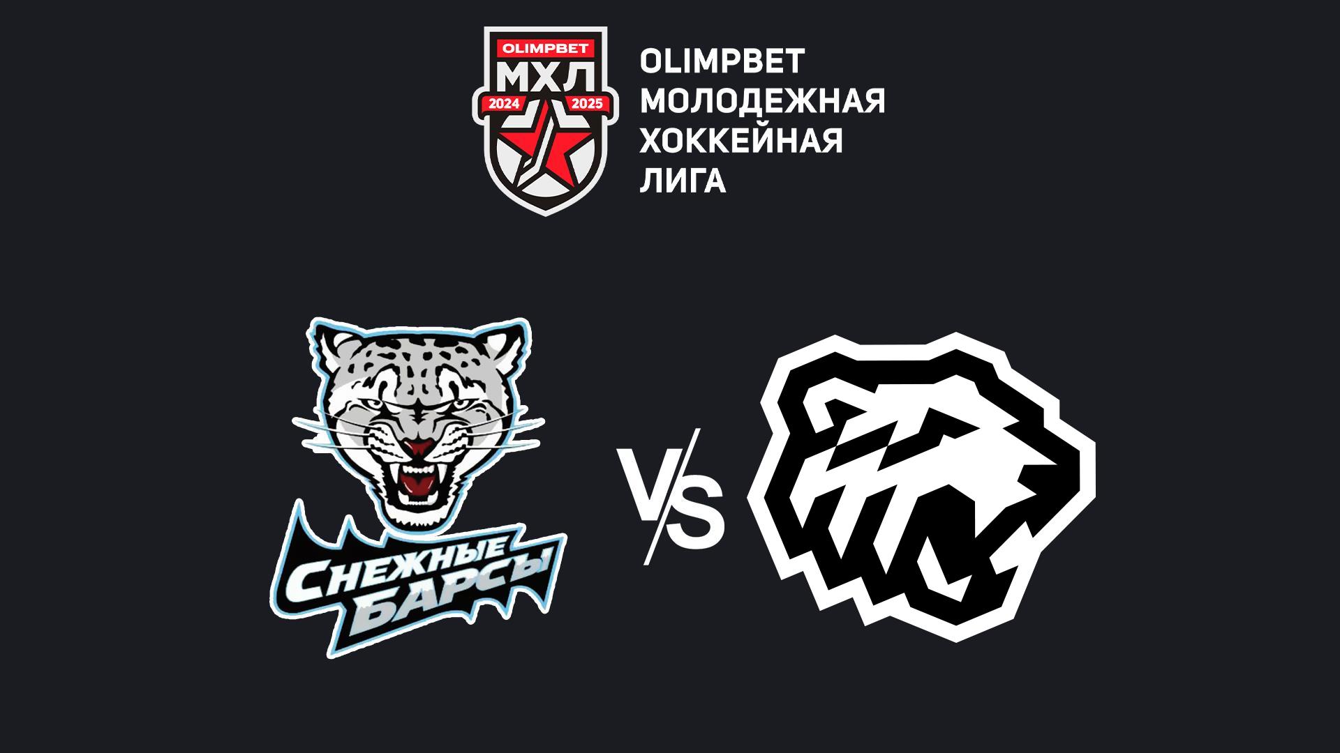 OLIMPBET Чемпионат МХЛ. «Снежные Барсы»- «Белые Медведи»