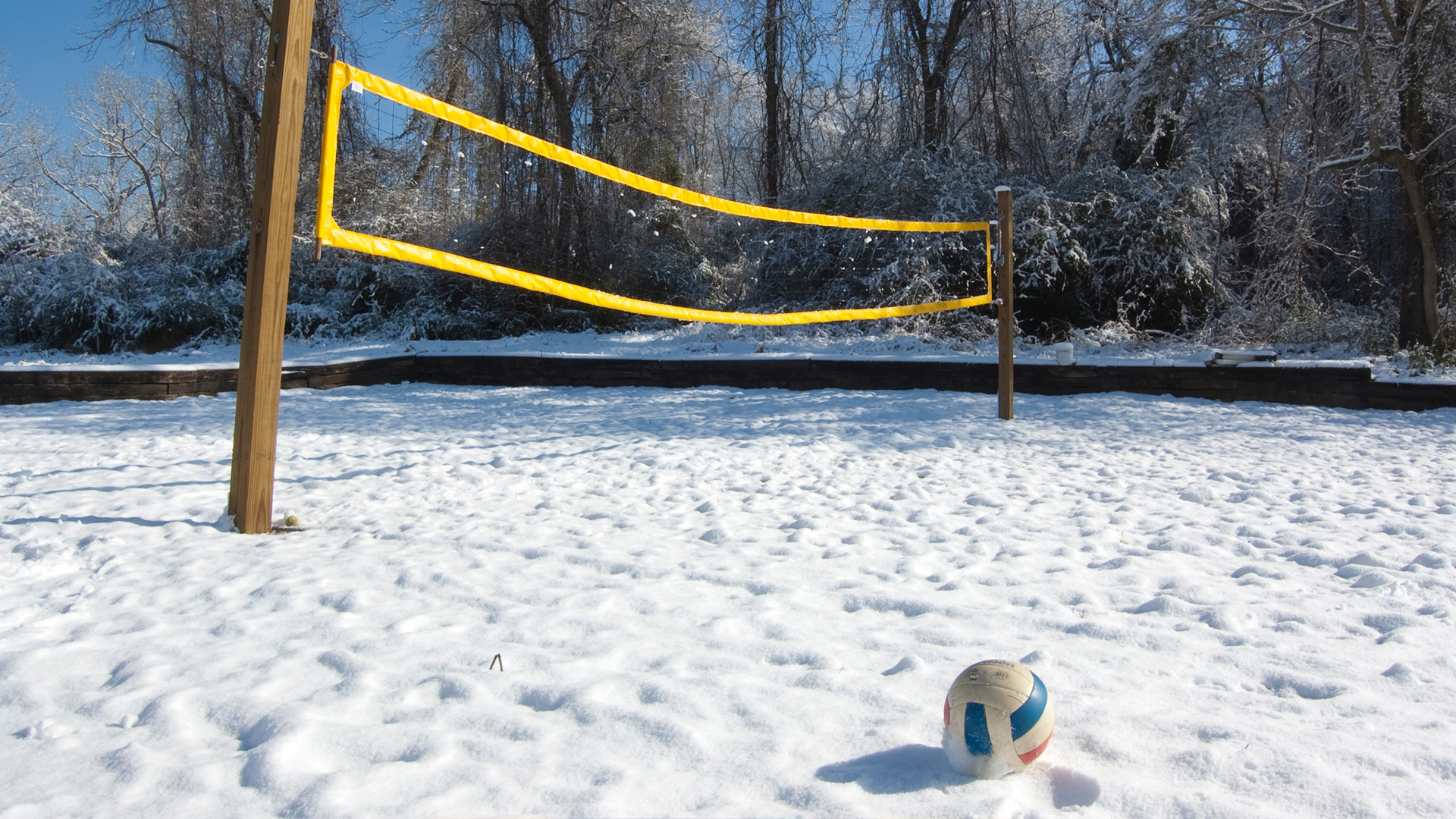 Волейбол на снегу. Чемпионат России. Женщины. Финал. Трансляция из Нового Уренгоя